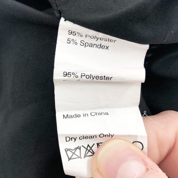 KF/KaufmanFranco Collective Dress 12 Black Color-Block Stretch Sleeveless - Picture 10 of 10